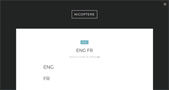 Desktop Screenshot of nicoptere.net