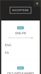 Mobile Screenshot of nicoptere.net
