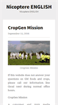 Mobile Screenshot of en.nicoptere.net